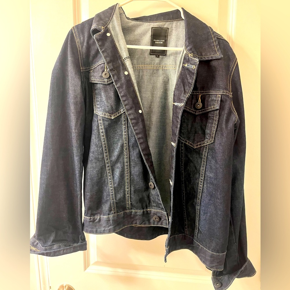 Dark Blue Denim Jean Jacket